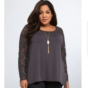 Torrid Lace Blouse